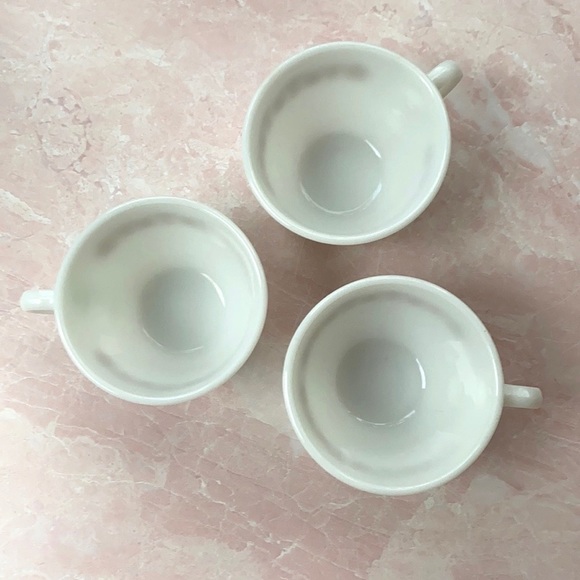 Vintage Pyrex Brown Floral Tea/Coffee Cups 7oz - Picture 7 of 13